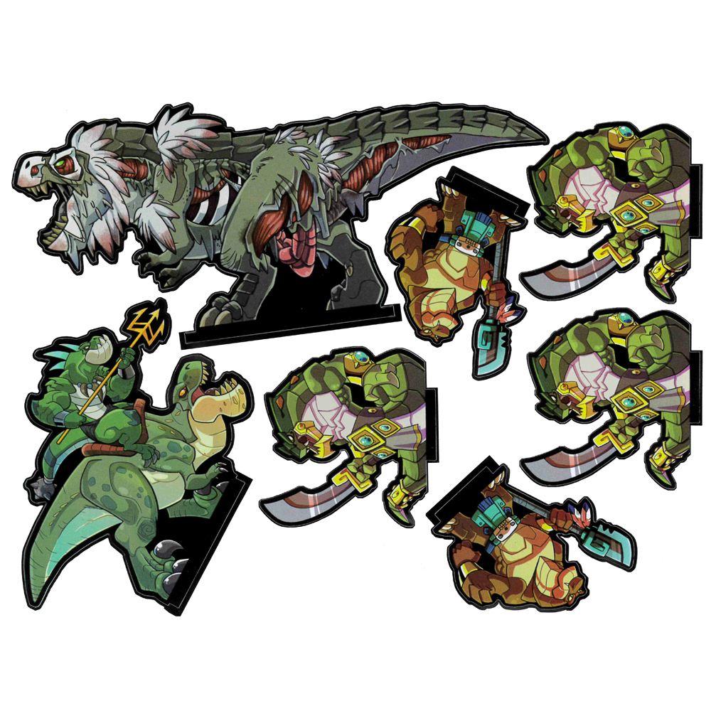 GTG 2D Minis: Cold Blooded Set
