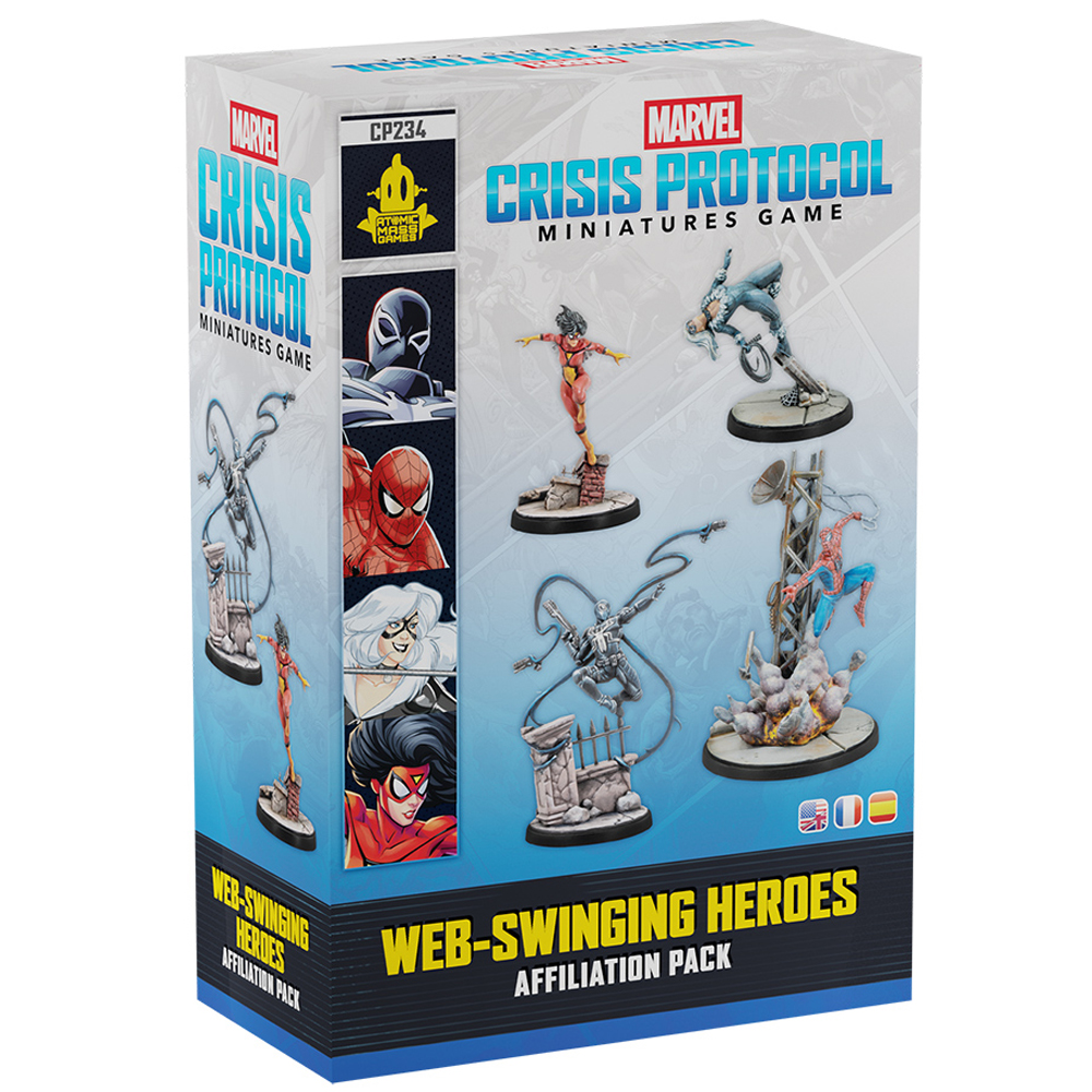 Marvel Crisis Protocol: Web-Swinging Heroes Affiliation Pack
