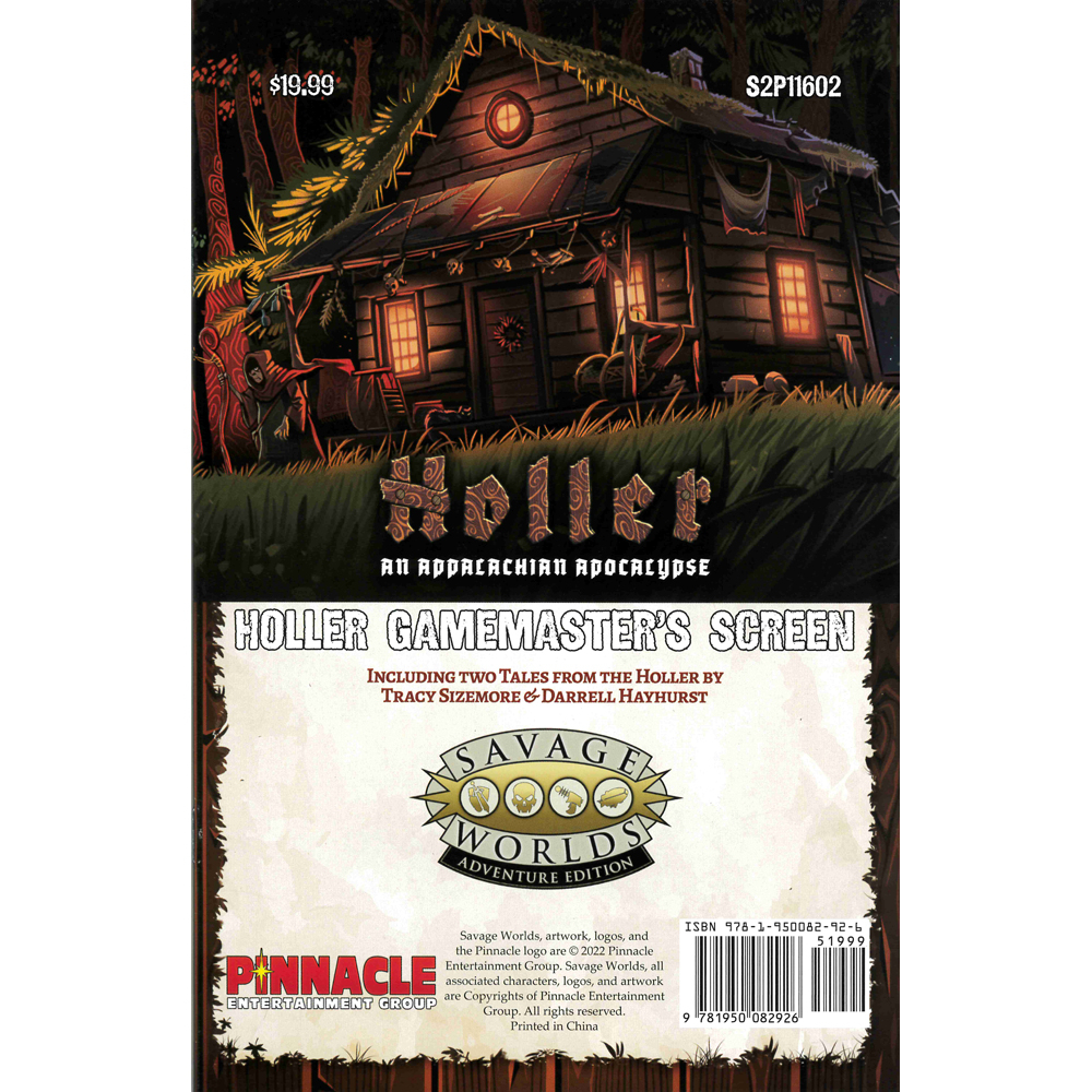 Holler RPG: An Appalachian Apocalypse - Gamemasters Screen & Adventure (Clearance)