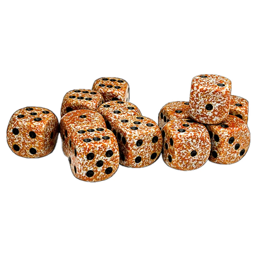 Chessex 16mm d6 Set: Speckled - Rust (12) (Preorder)