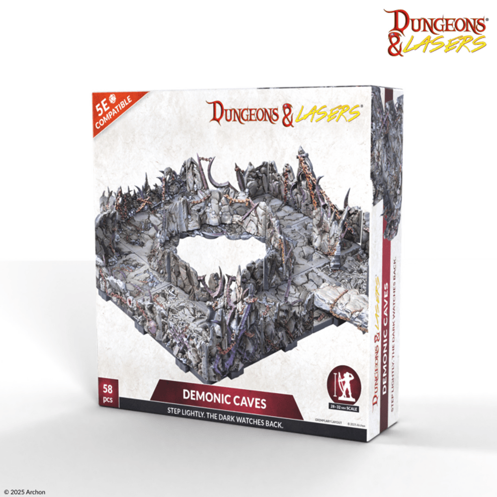 Dungeons & Lasers: Demonic Caves Terrain