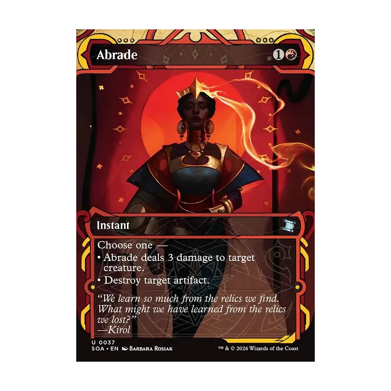 Abrade - Secrets of Strixhaven Mystical Archive (Near Mint)