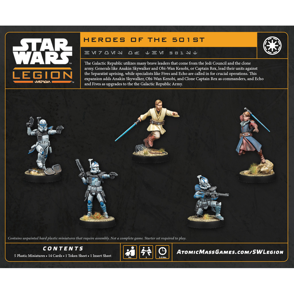 Star Wars: Legion - Heroes of the 501st (Multilingual)