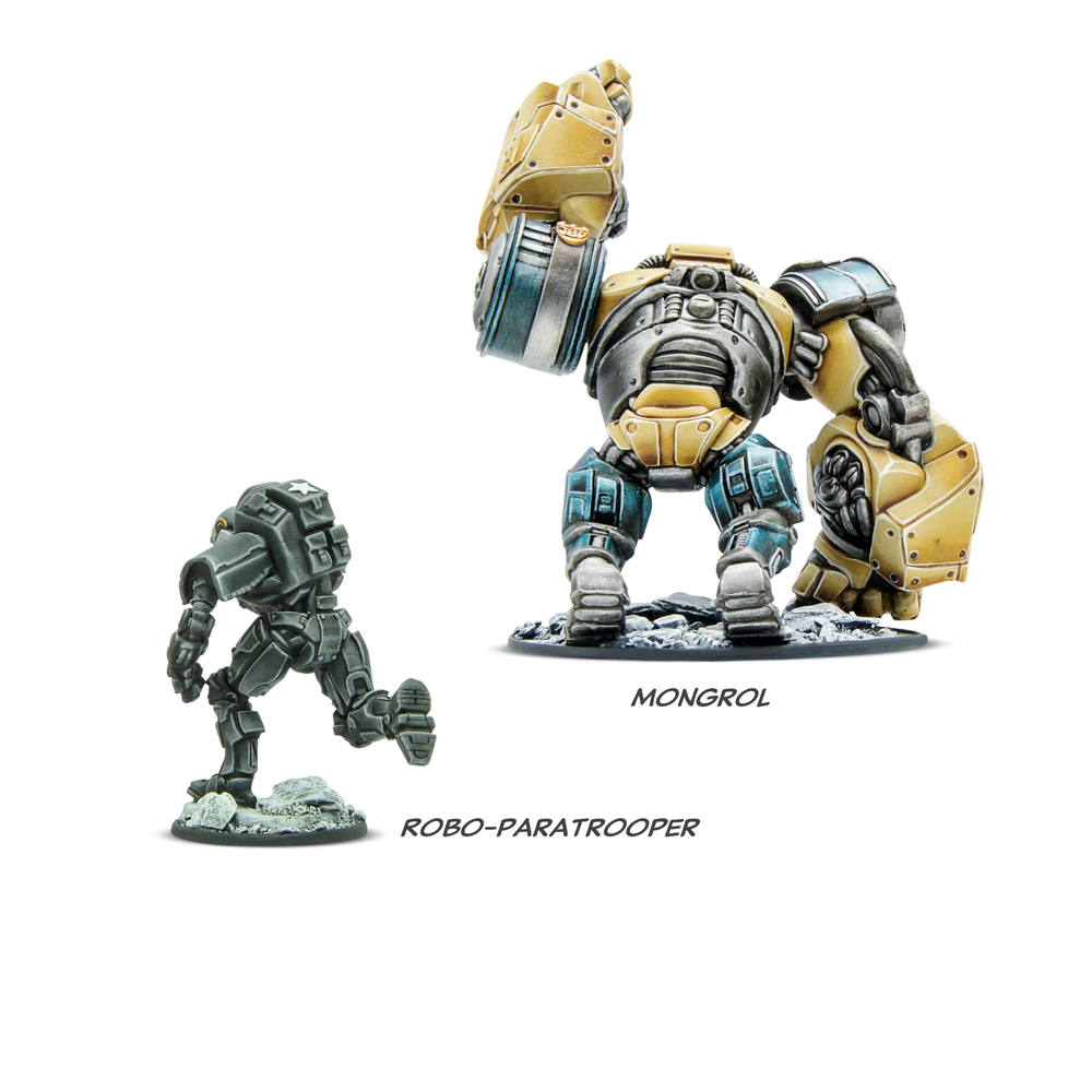 ABC Warriors: Mongrol & Robo-Paratrooper