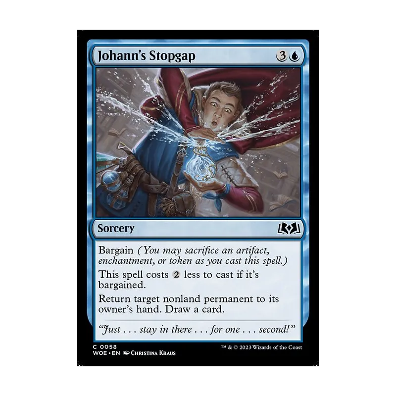 Johann's Stopgap - Wilds of Eldraine (Near Mint)