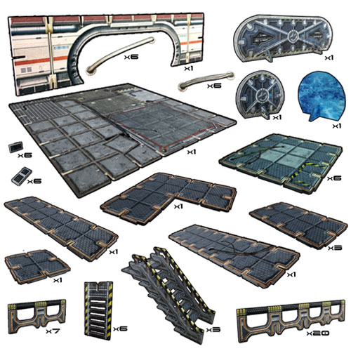 Battle Systems Terrain: Galactic Core Set