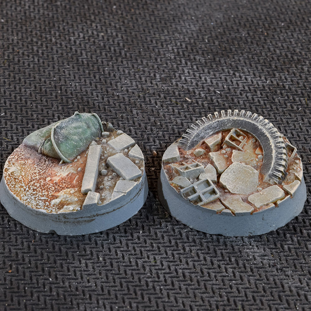 Battle Ready Bases: Urban Warfare - Round 25mm (10)