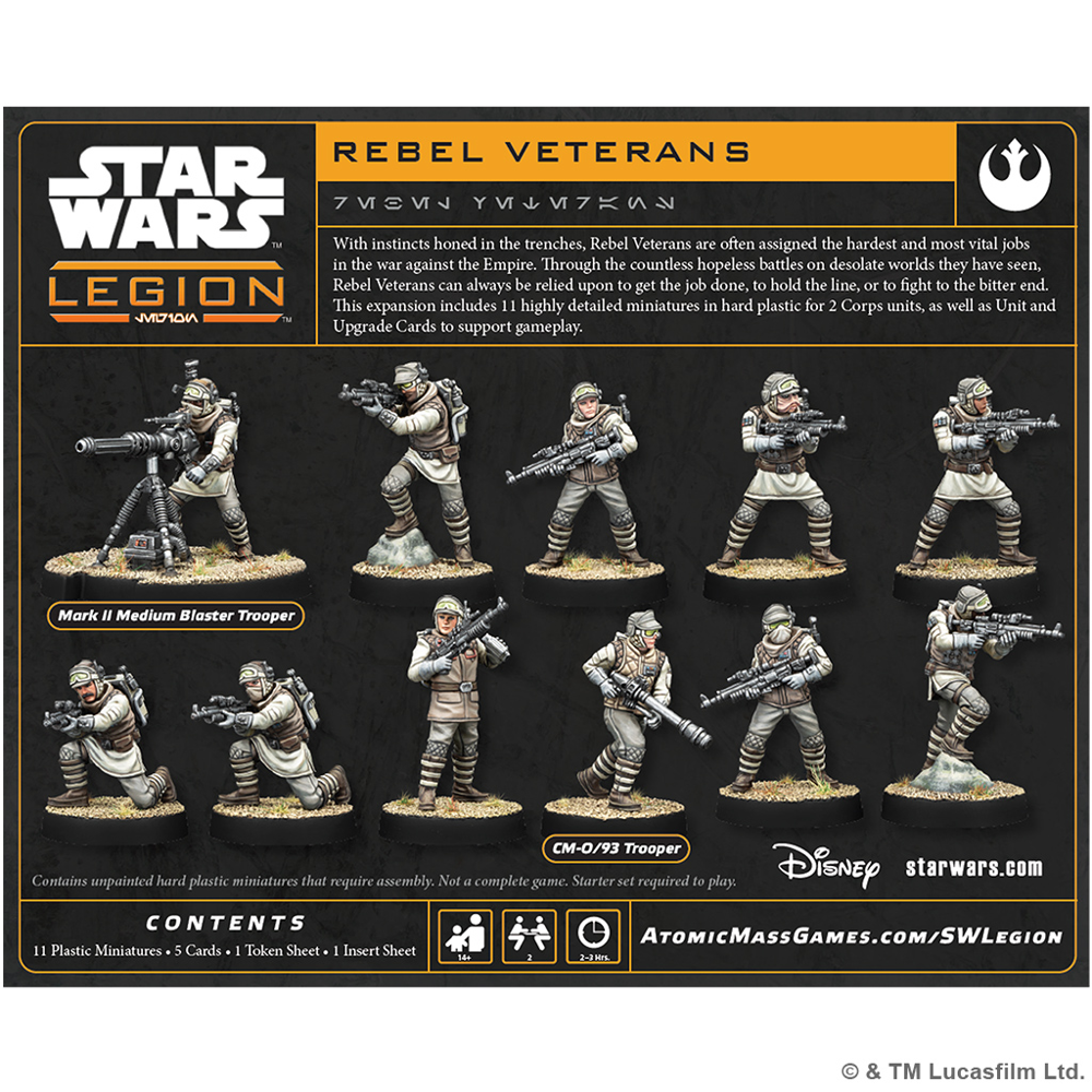 Star Wars: Legion - Rebel Veterans (New Arrival)