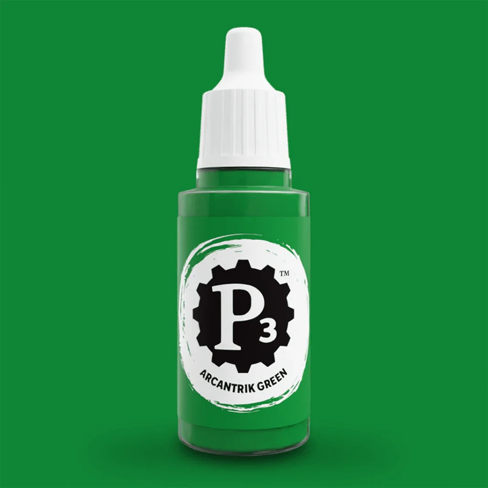 P3 Paint: Arcantrik Green (18ml) (New Arrival)