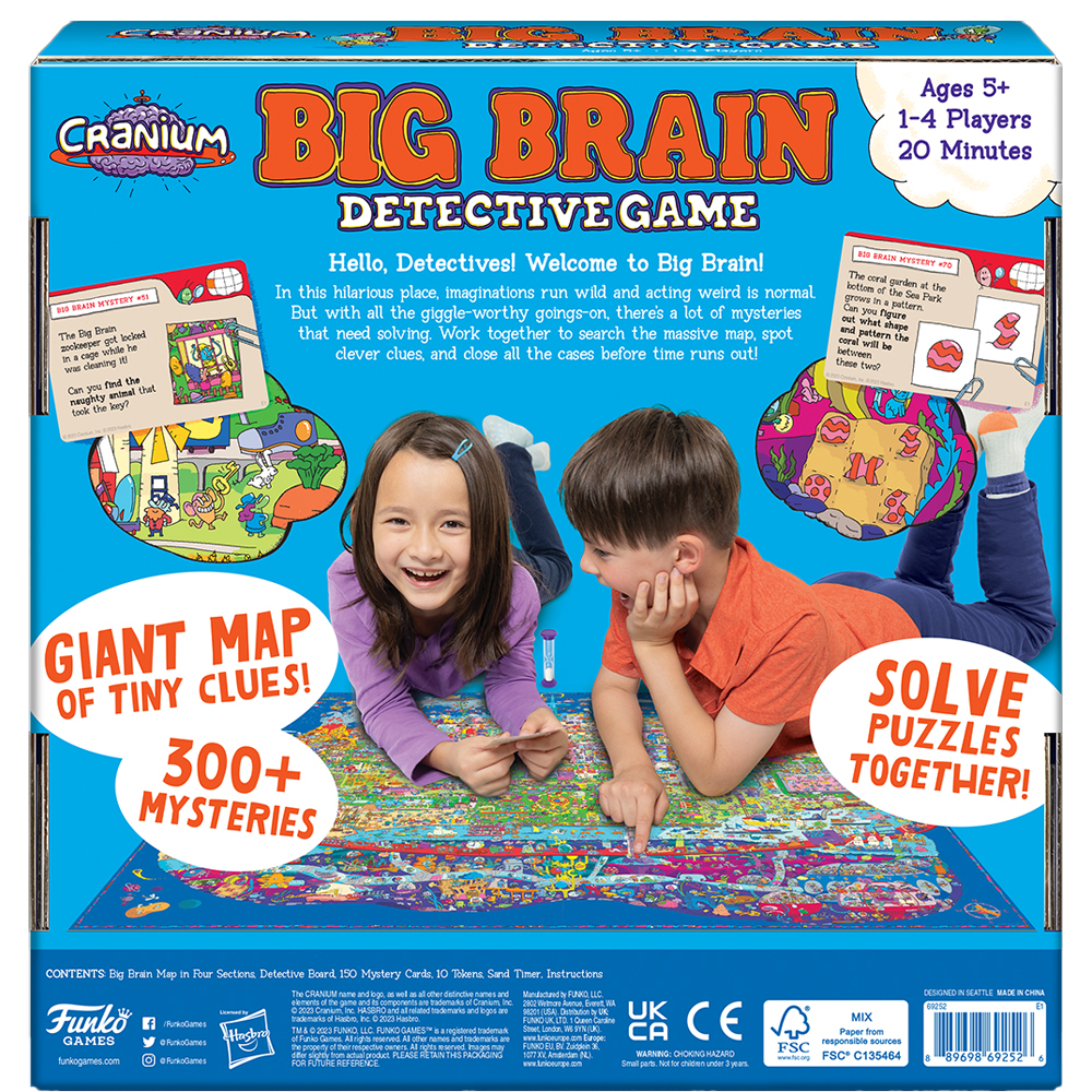 Cranium: Big Brain Detective Game