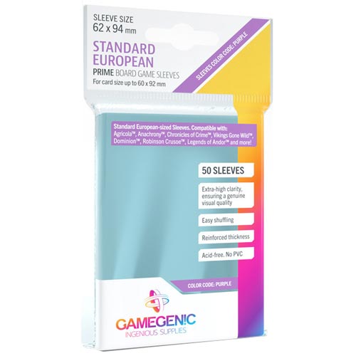 Prime Sleeves: Standard European