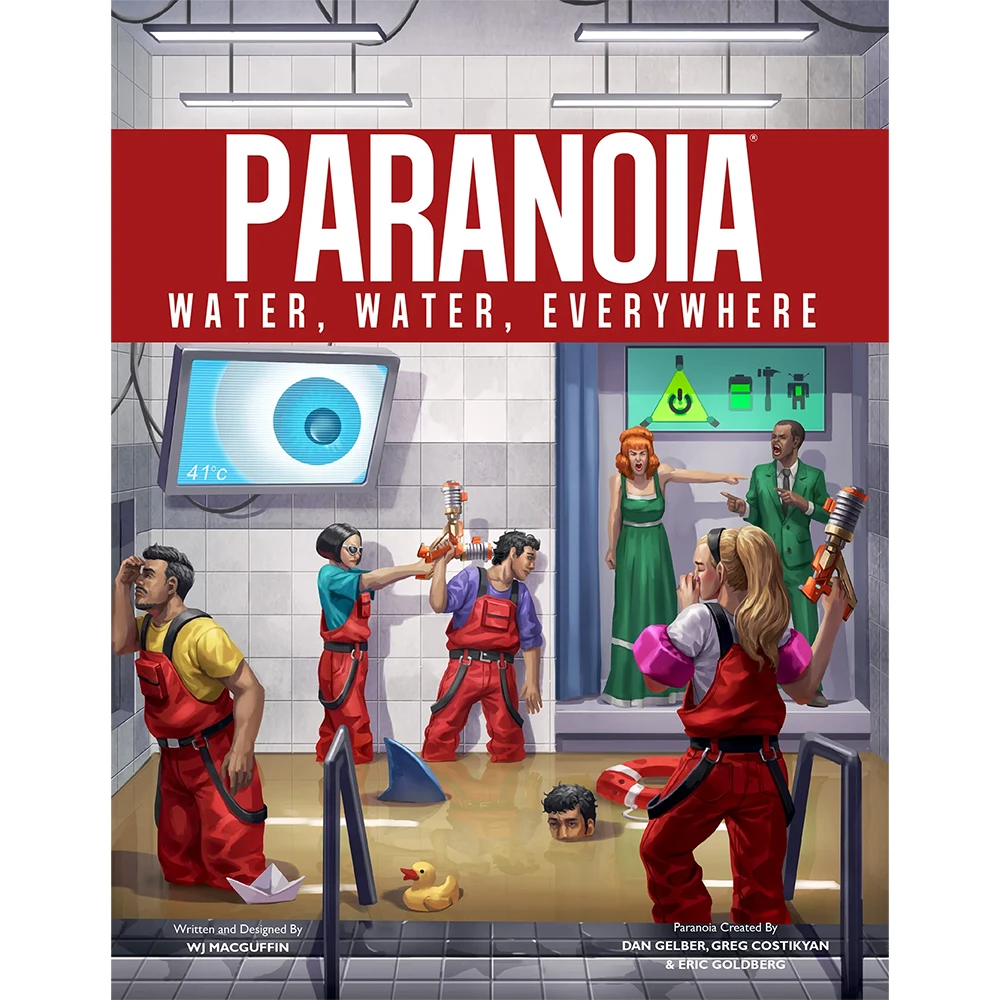 Paranoia RPG: Water, Water, Everywhere (Preorder)