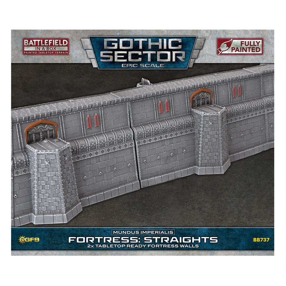 Battlefield in a Box: Gothic Sector: Mundus Imperialis - Fortress Straights