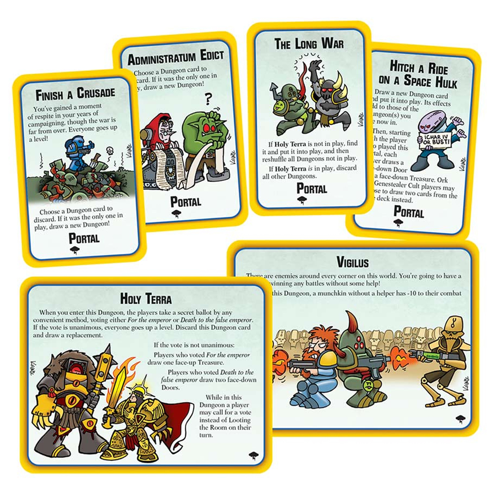 Munchkin Warhammer 40,000: Storming the Warp Expansion