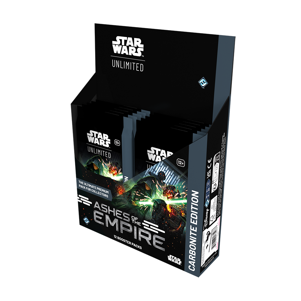 Star Wars Unlimited TCG: Ashes of the Empire - Carbonite Edition Booster Box (12) (New Arrival)