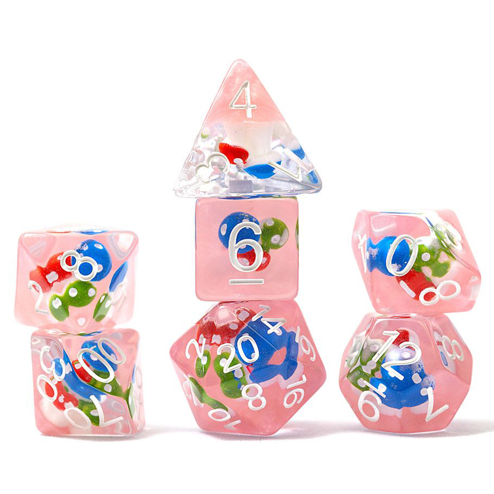 Sirius RPG Dice Set: Magic Mushroom (7) (Clearance)