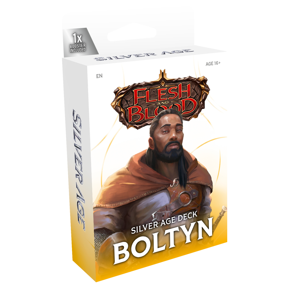 Flesh & Blood TCG: Silver Age Chapter 3 Deck - Boltyn (Light Warrior)
