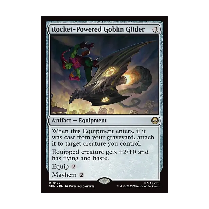 Rocket-Powered Goblin Glider - Marvel's Spider-Man (Near Mint)