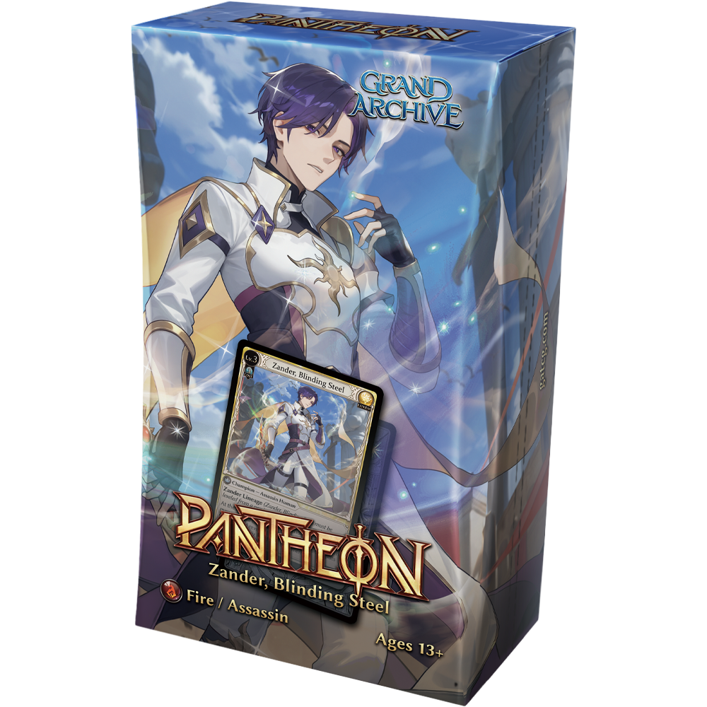 Grand Archive TCG: Radiant Origins - Pantheon Deck - Zander, Blinding Steel