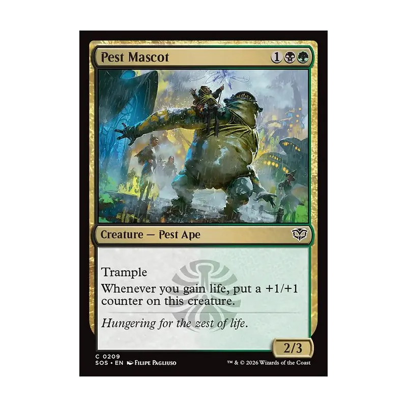 Pest Mascot - Secrets of Strixhaven (Near Mint)
