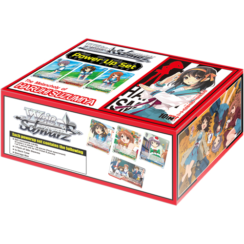 Weiss Schwarz TCG: Power Up Set - The Melancholy of Haruhi Suzumiya (Last Chance)