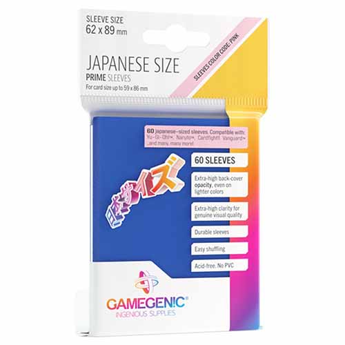 Prime Sleeves: Japanese Sized - Blue (60)
