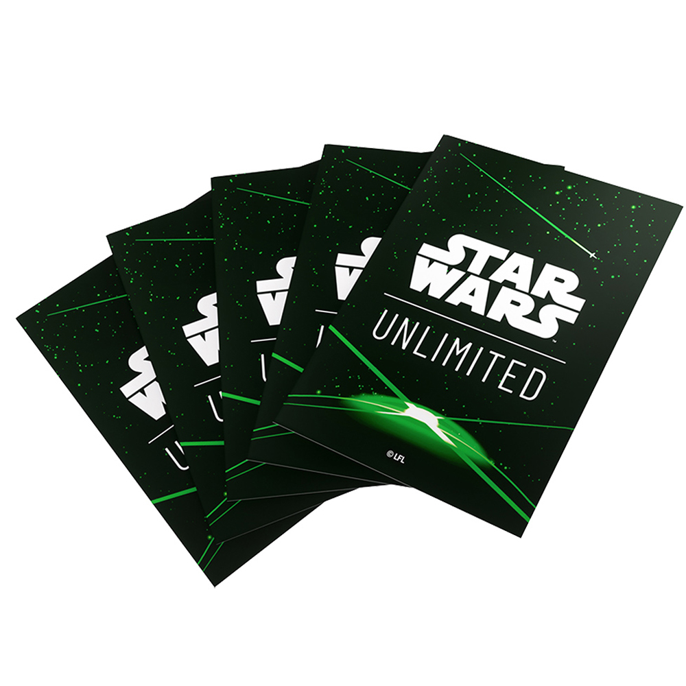 Star Wars Unlimited Sleeves: Card Back Green