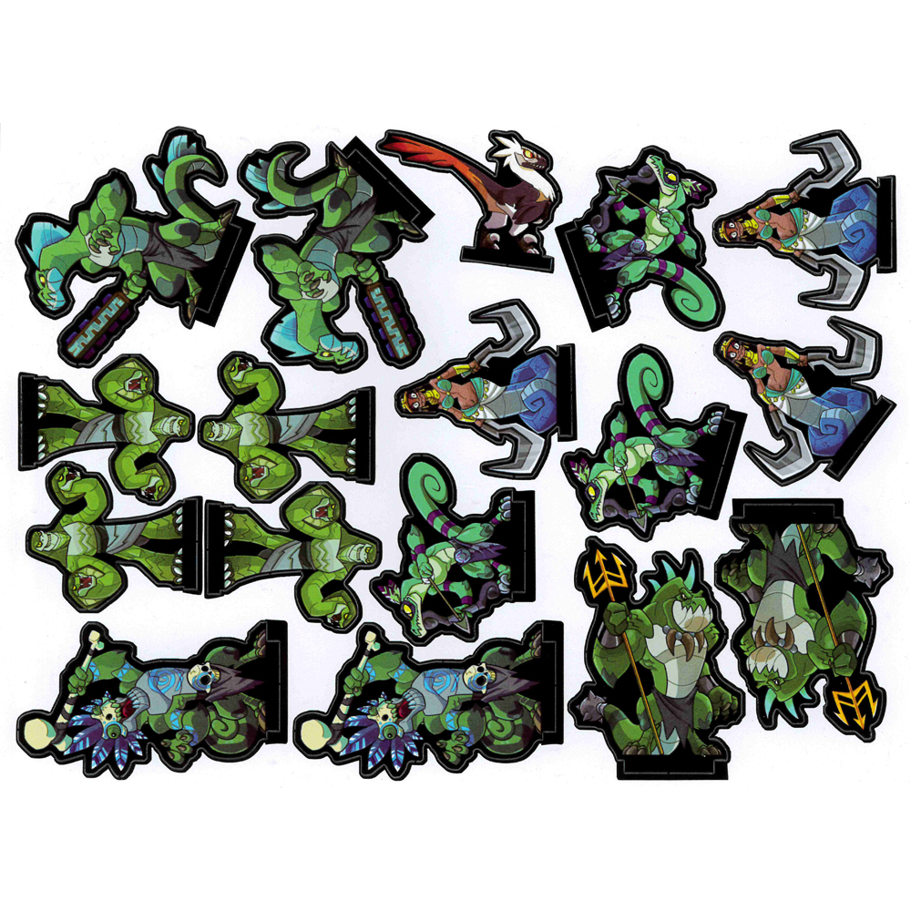 GTG 2D Minis: Cold Blooded Set