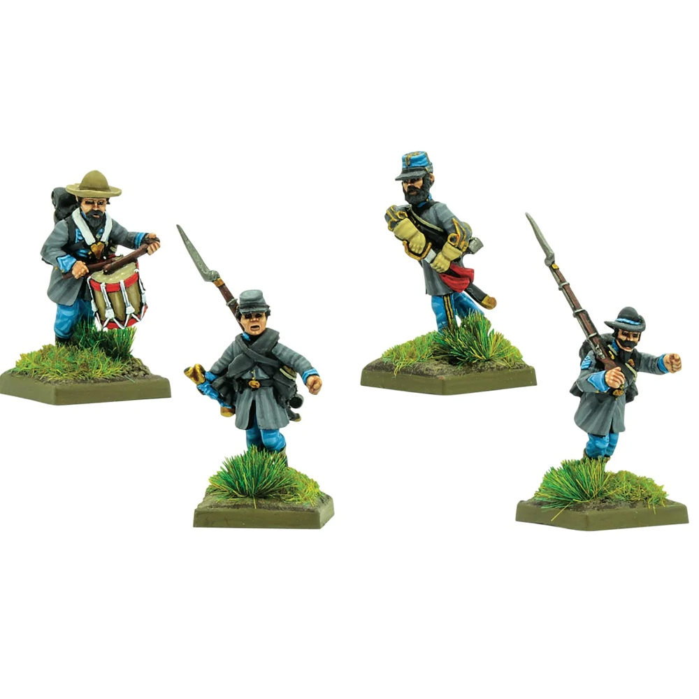 Black Powder: American Civil War - Infantry Regiment Advancing
