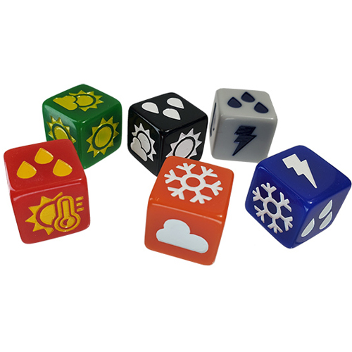 Weather d6 Dice Set (6)