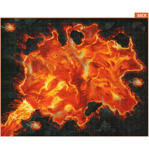 Starfinder Flip-Mat: Lava World