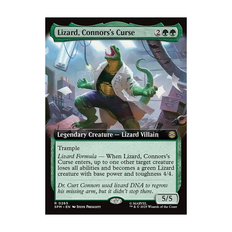 Lizard, Connors's Curse (Extended Art) - Marvel's Spider-Man (Near Mint)