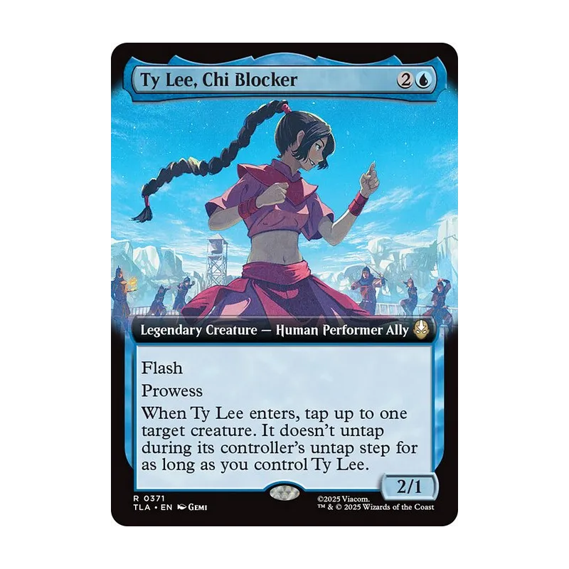 Ty Lee, Chi Blocker (Extended Art) - Avatar: The Last Airbender (Near Mint)