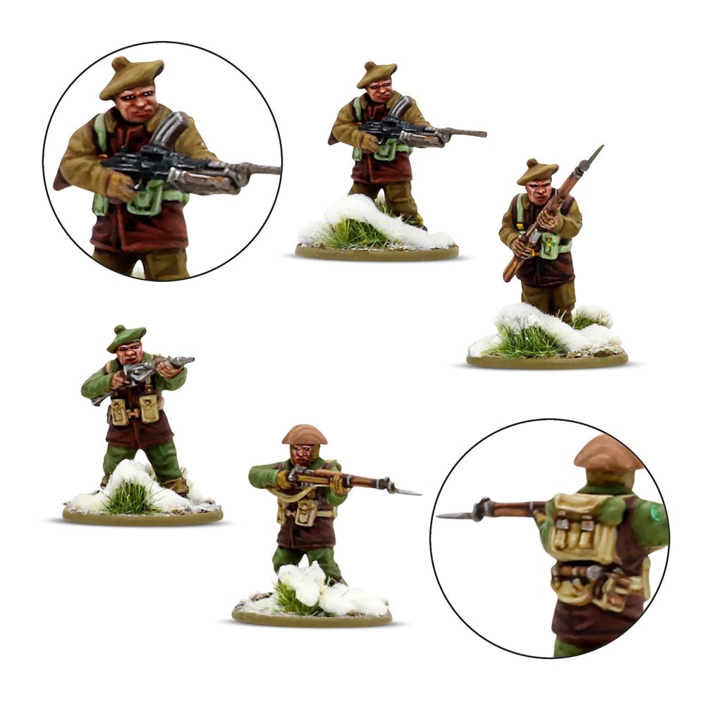 Bolt Action: British & Canadian Infantry (Winter) Platoon