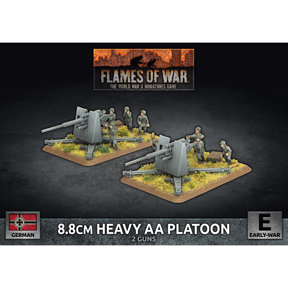 Flames of War WW2: German - 8.8cm Heavy AA Platoon