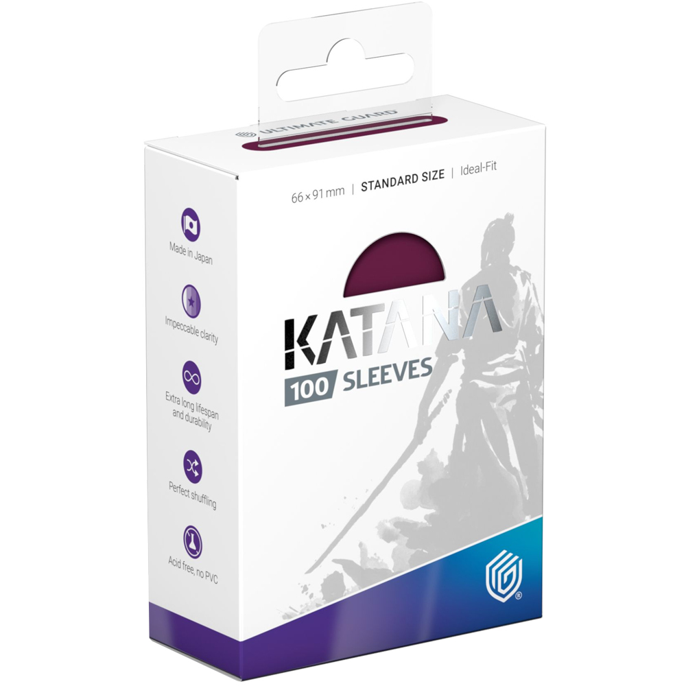 Katana Sleeves: Standard Size - Radiant Plum (100)
