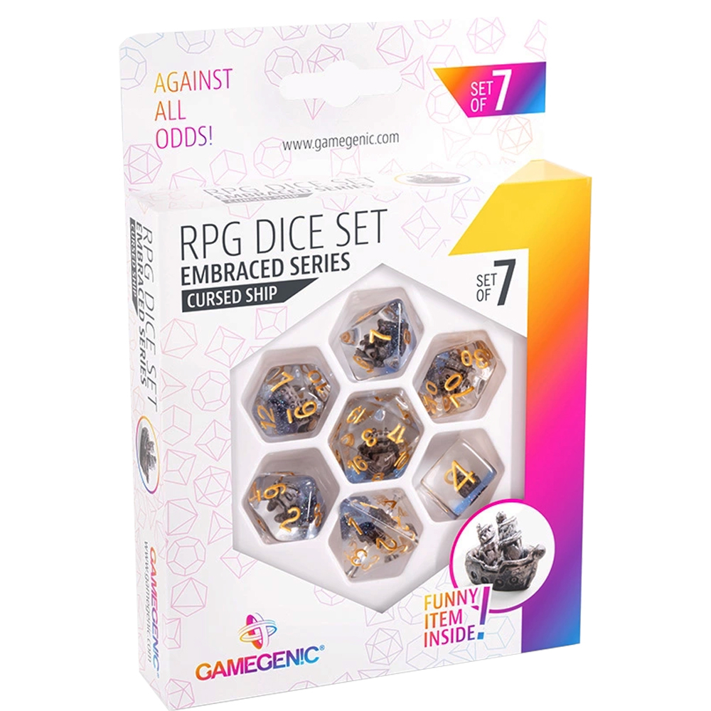 Embraced Series Polyhedral Set: Cursed Ship (7) (Clearance)
