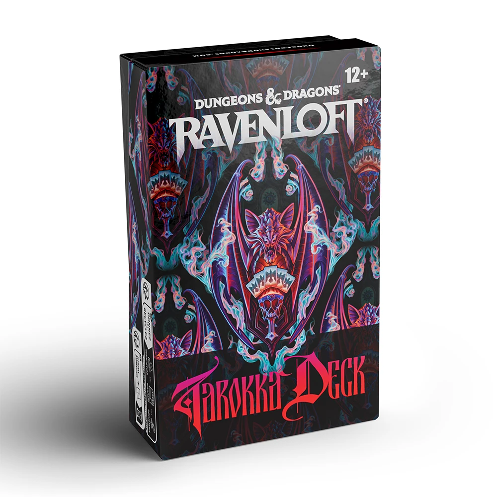 D&D 5E RPG: Ravenloft: The Horrors Within - Tarokka Deck