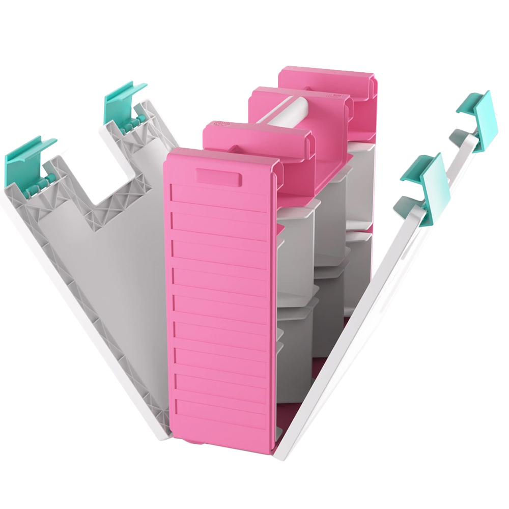 Game Castle: Pink/White/Teal