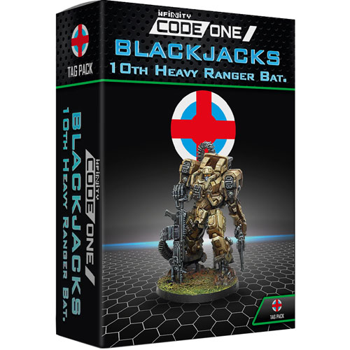 Infinity CodeOne: Ariadna - Blackjacks, 10th Heavy Ranger Bat