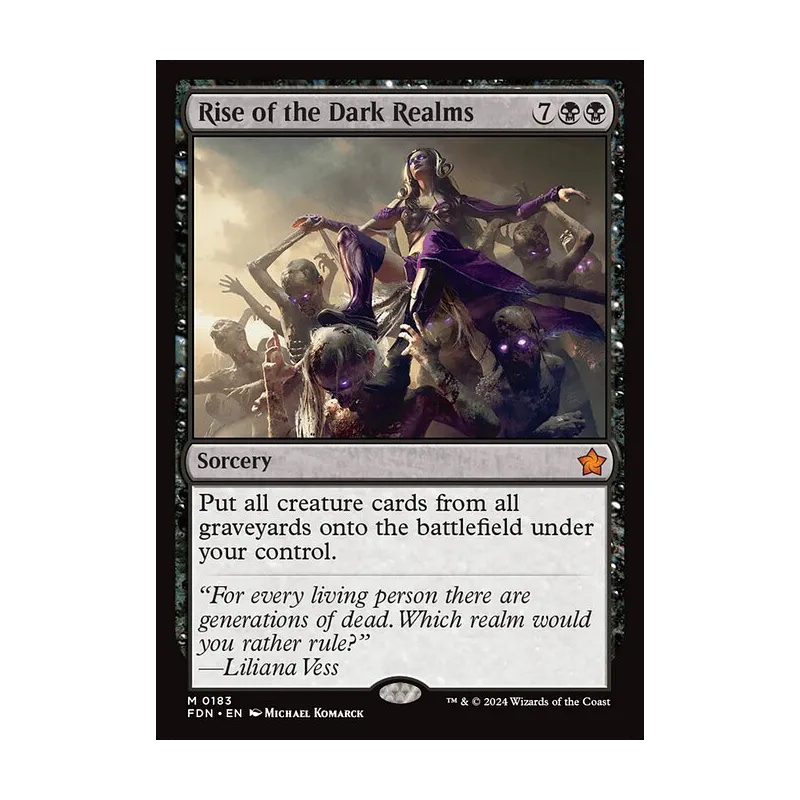 Rise of the Dark Realms - Foundations (Foil Near Mint)
