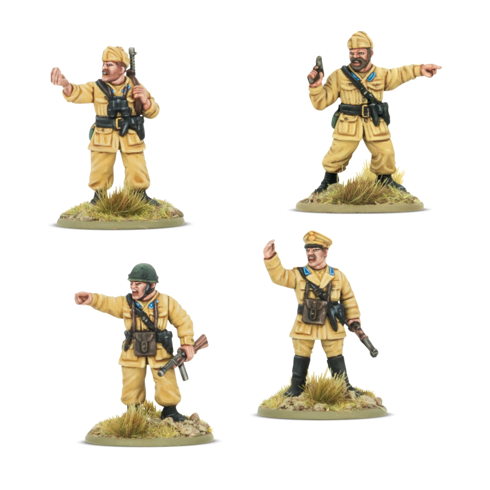 Bolt Action 3E: Italian Paracadutisti Platoon Commanders