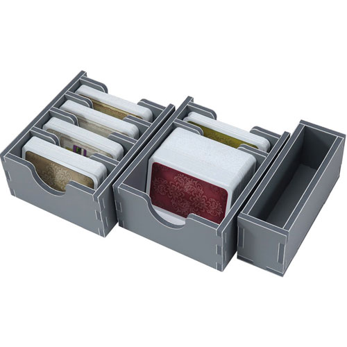Box Insert: Castles of Burgundy (Original, Anniversary, Card, & Dice)