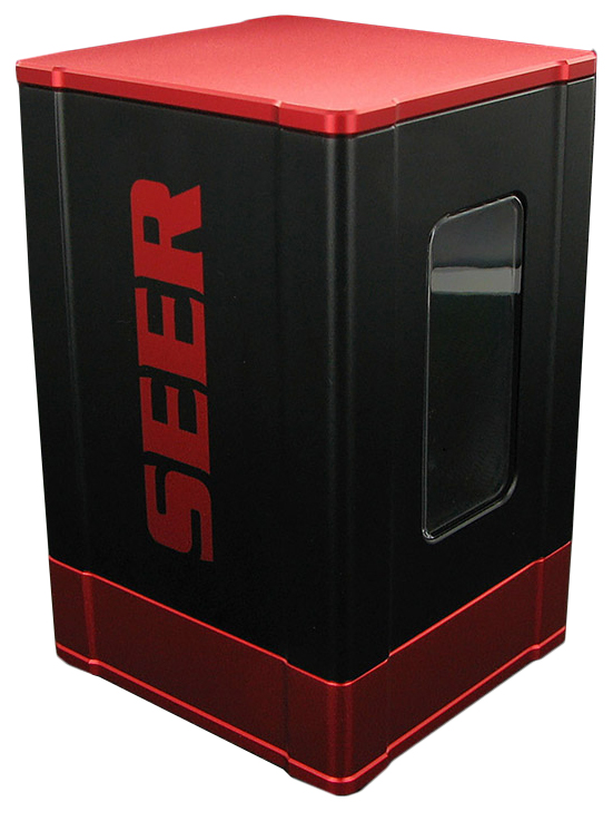 Seer Deck Box: Black & Red(Clearance)