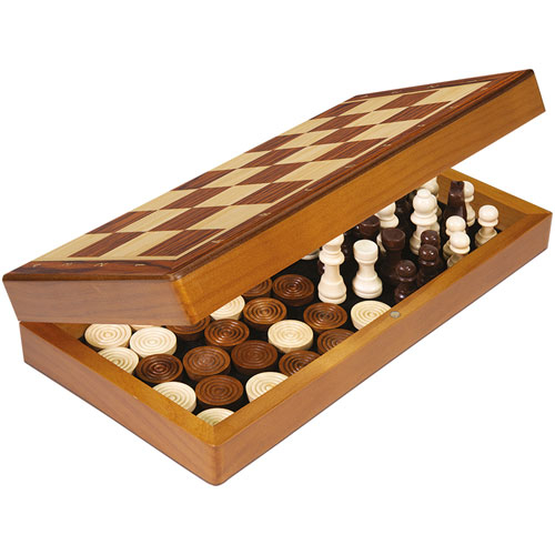 Chess & Checkers: Folding Version (Clearance)