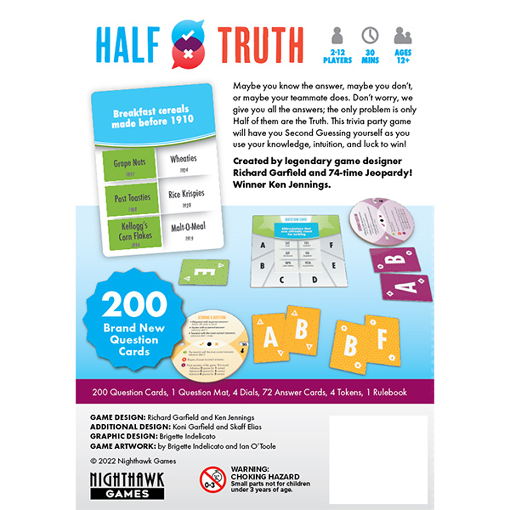 Half Truth: Second Guess (Preorder)