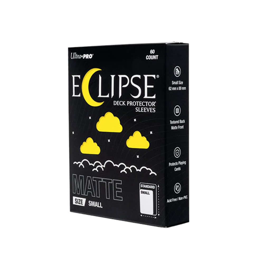 Deck Protector Small Sleeves: Eclipse Matte - Lemon Yellow (60) (Preorder)