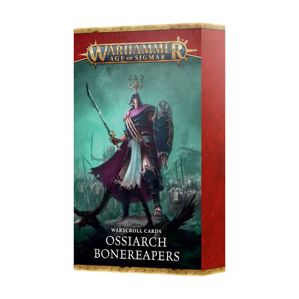 Warhammer Age of Sigmar: Warscroll Cards - Ossiarch Bonereapers