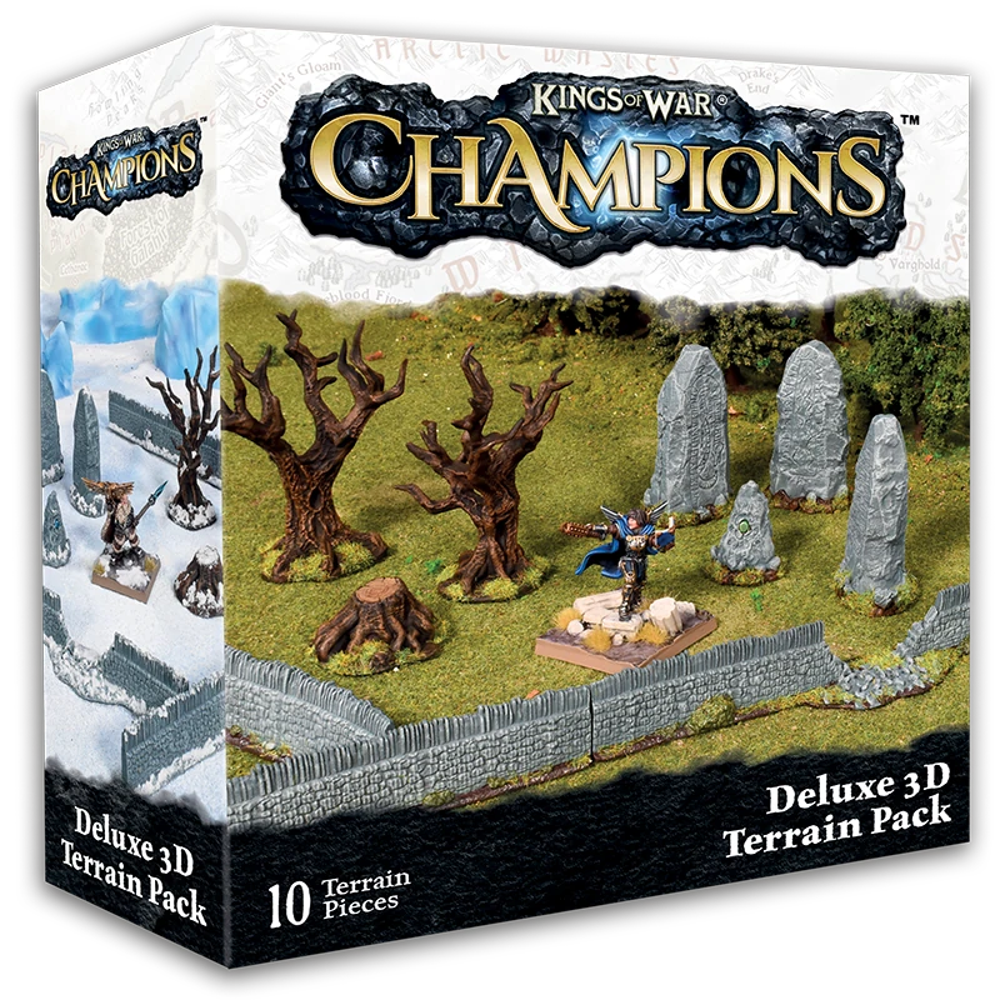 Kings of War: Champions - Deluxe 3D Terrain Pack