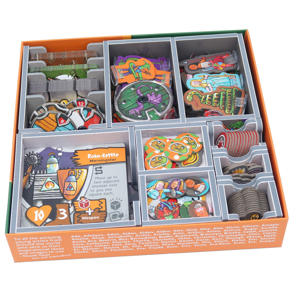 Box Insert Color: CoraQuest
